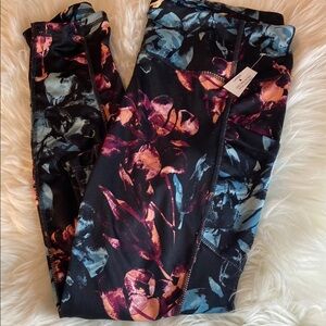 Floral leggings